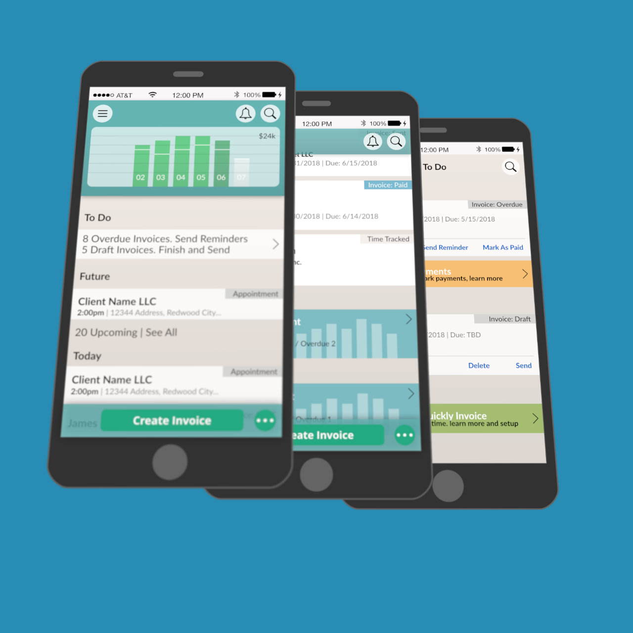 invoice2go.com UX Design Proposal